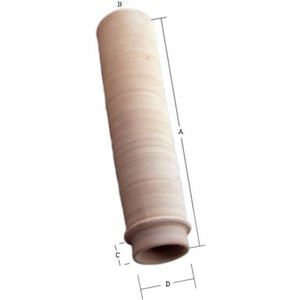 pluviale tubo in terracotta pluviali in cotto